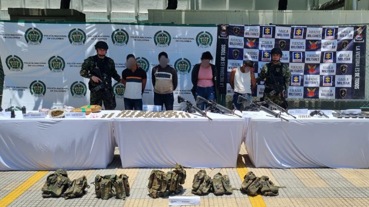 Capturados integrantes del Clan del Golfo.