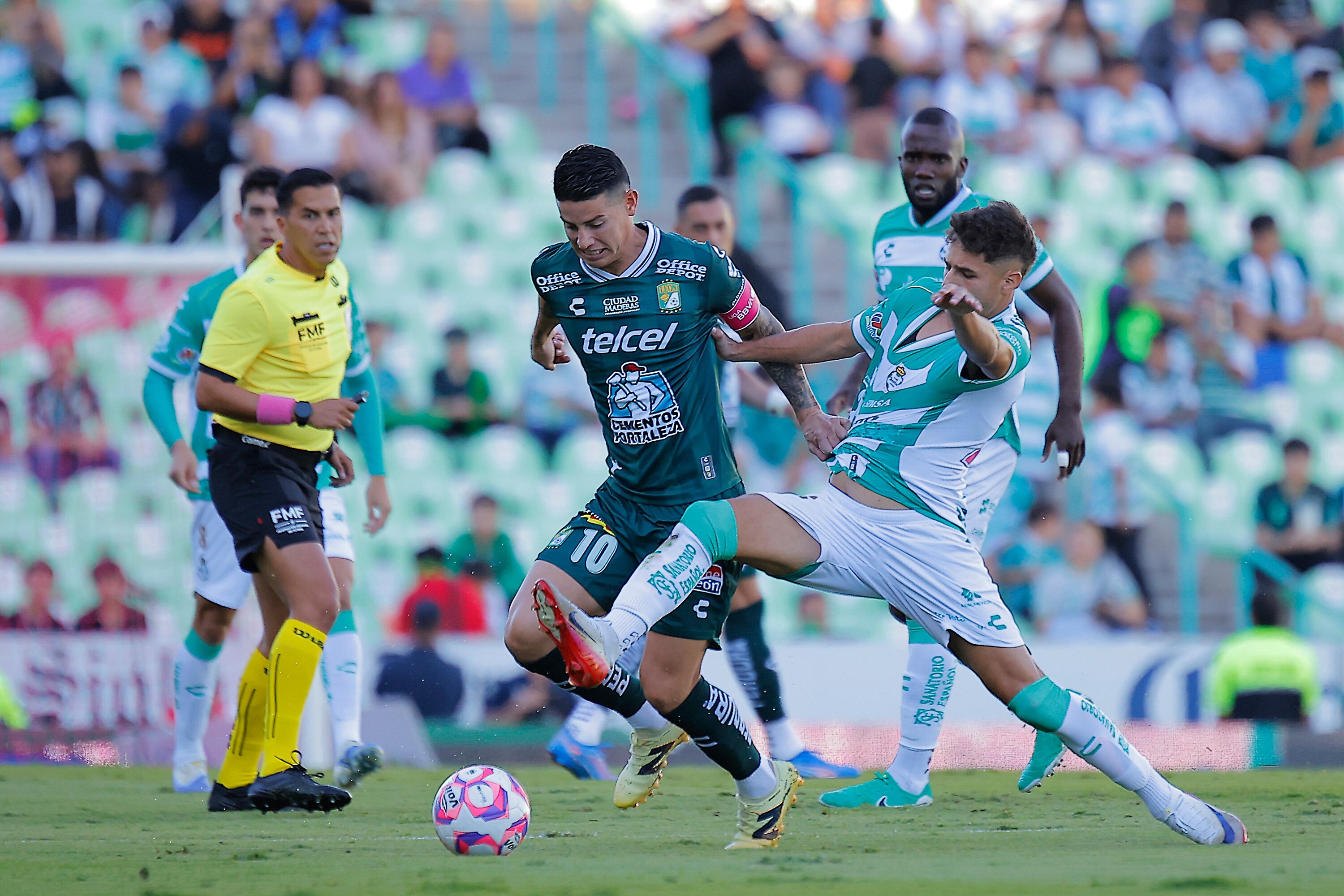 James Rodríguez sumó una derrota más con Club León en Liga MX