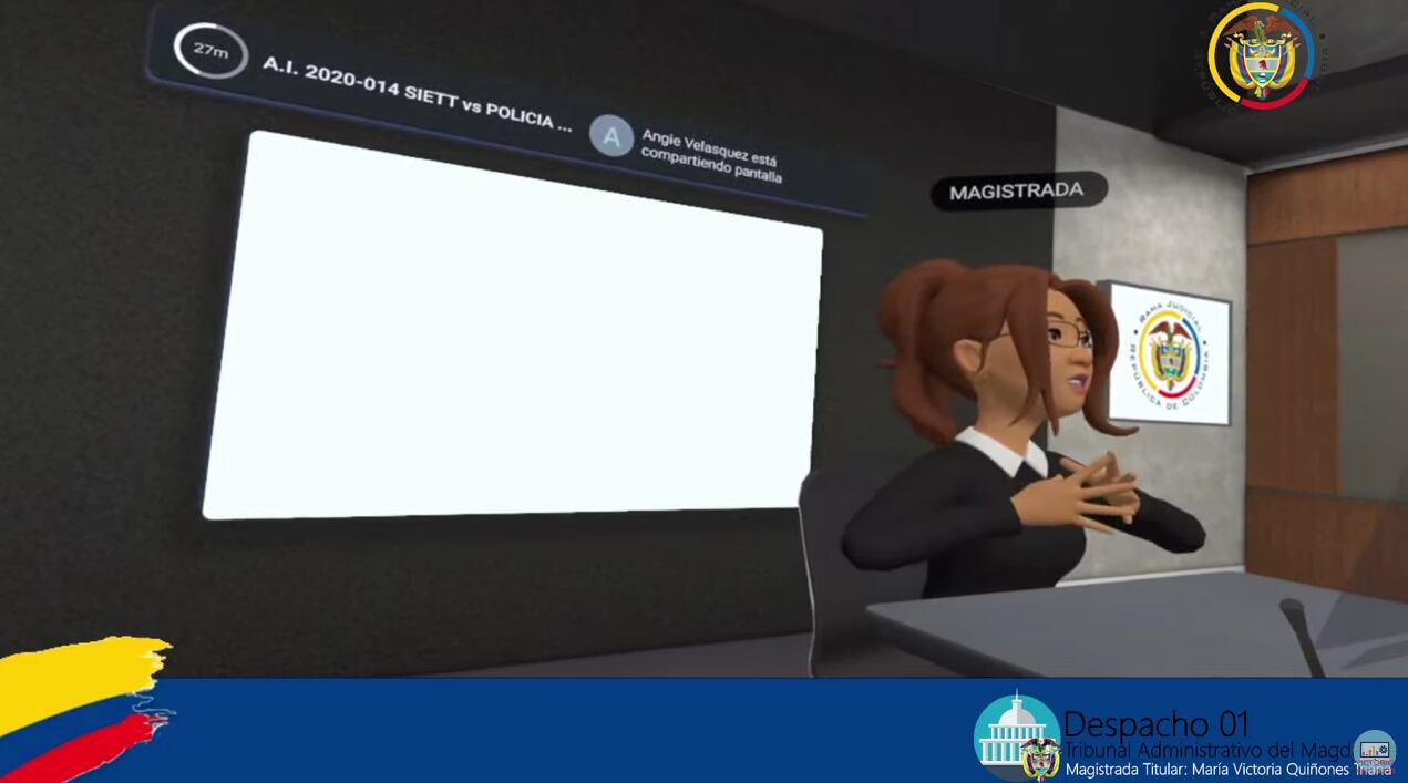 Se trata de la primera diligencia de este tipo en Colombia