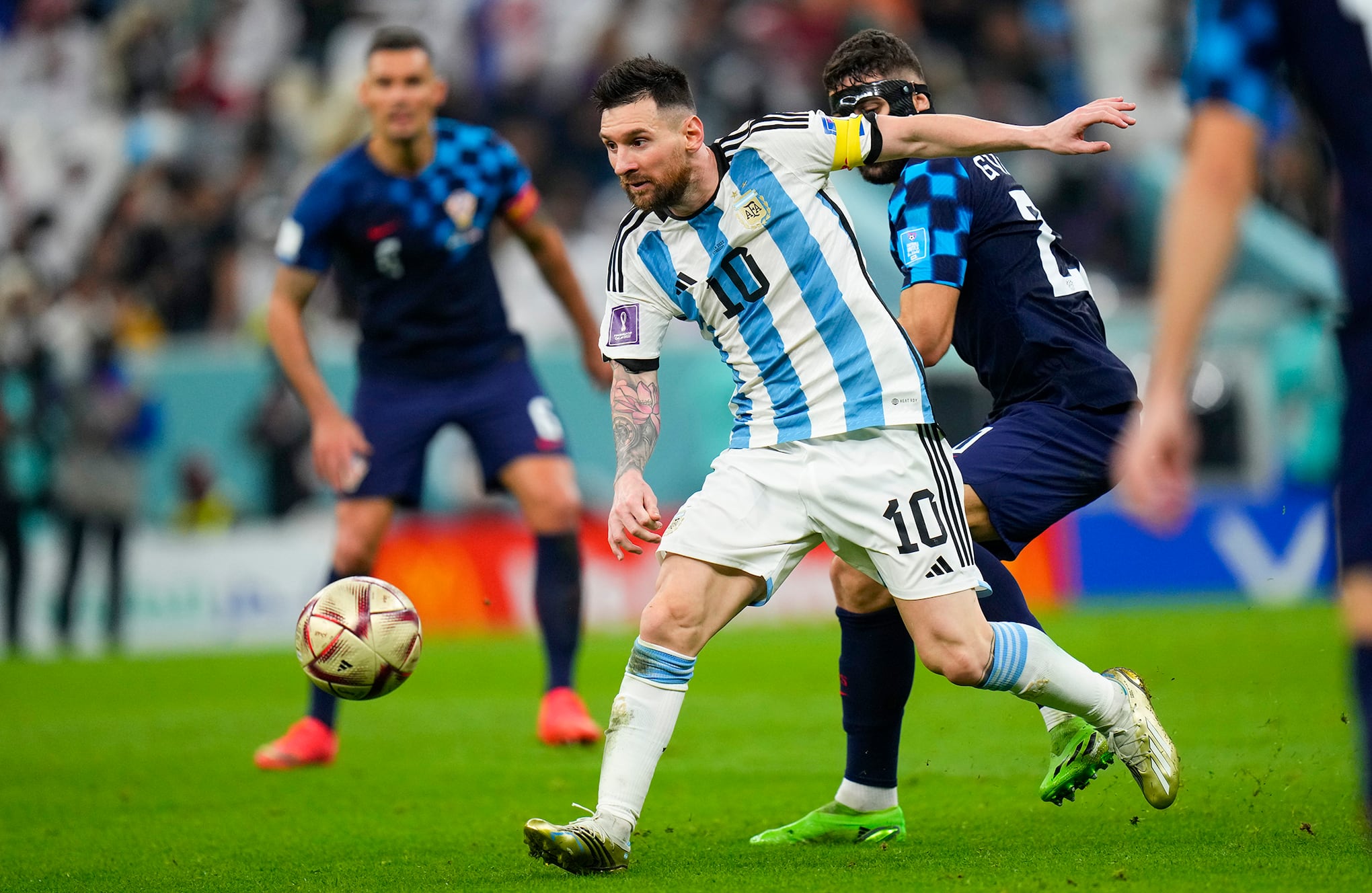 En imágenes : Argentina Croacia en Qatar 2022