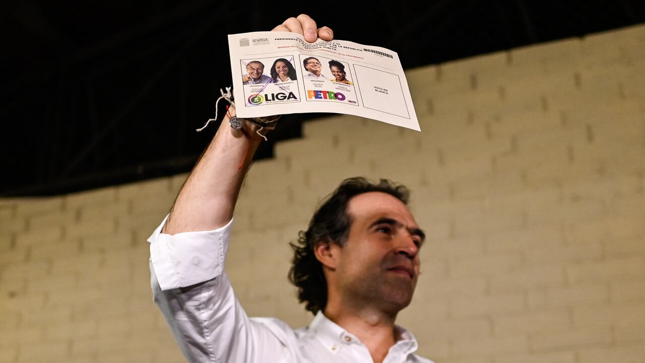 Federico Gutiérrez, el pasado 19 de junio durante la votación de la segunda vuelta presidencial