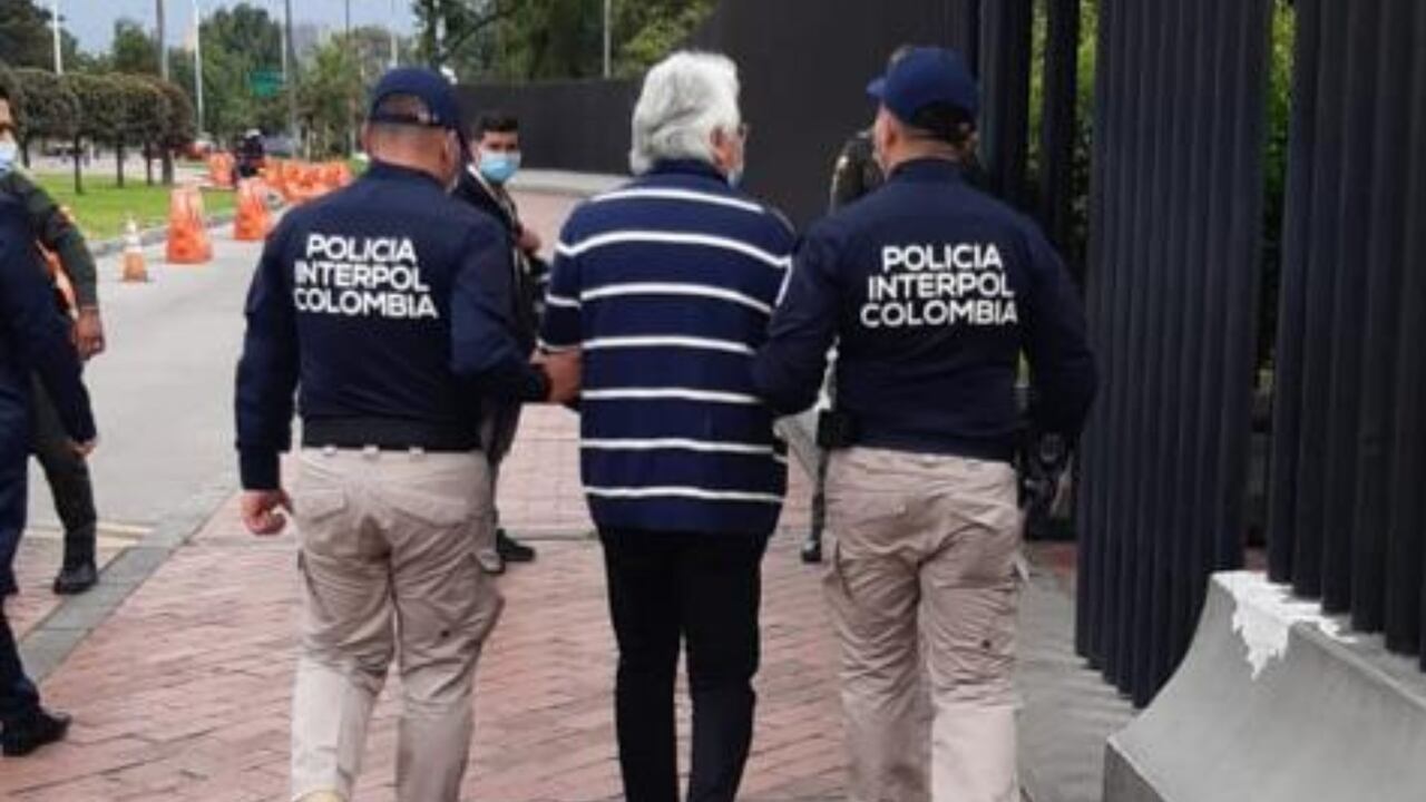 La Policía captura en Bogotá al empresario Carlos Mahecha, requerido por Interpol