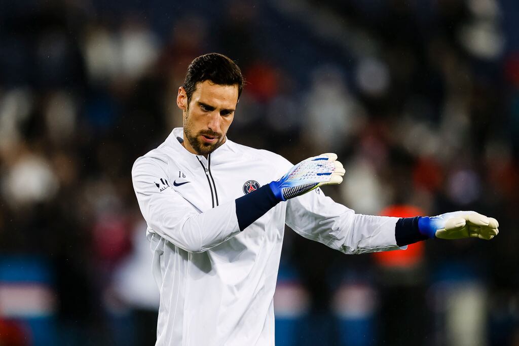 Sergio Rico, portero español del Paris Saint-Germain.