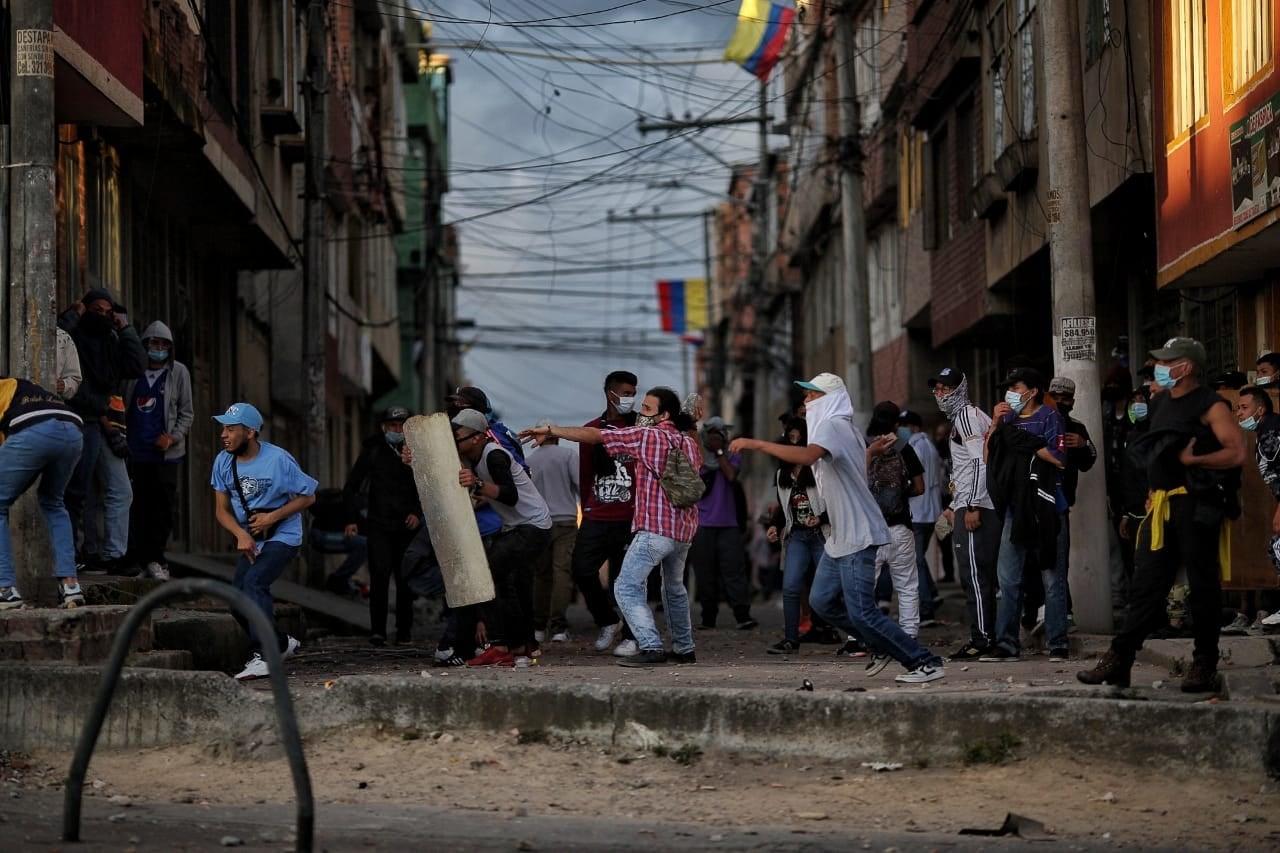 Disturbios, protestas posteriores a las marchas del 20 de Julio