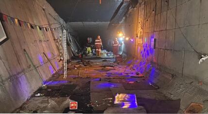 Operativo puente de la 106 con novena.