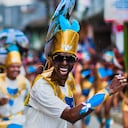 Celebración del Festival de San Pacho el 28 de septiembre de 2019 en el Chocó.