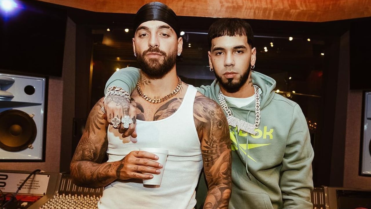 Maluma y Anuel anuncian colaboración. Foto: Instagram @maluma.