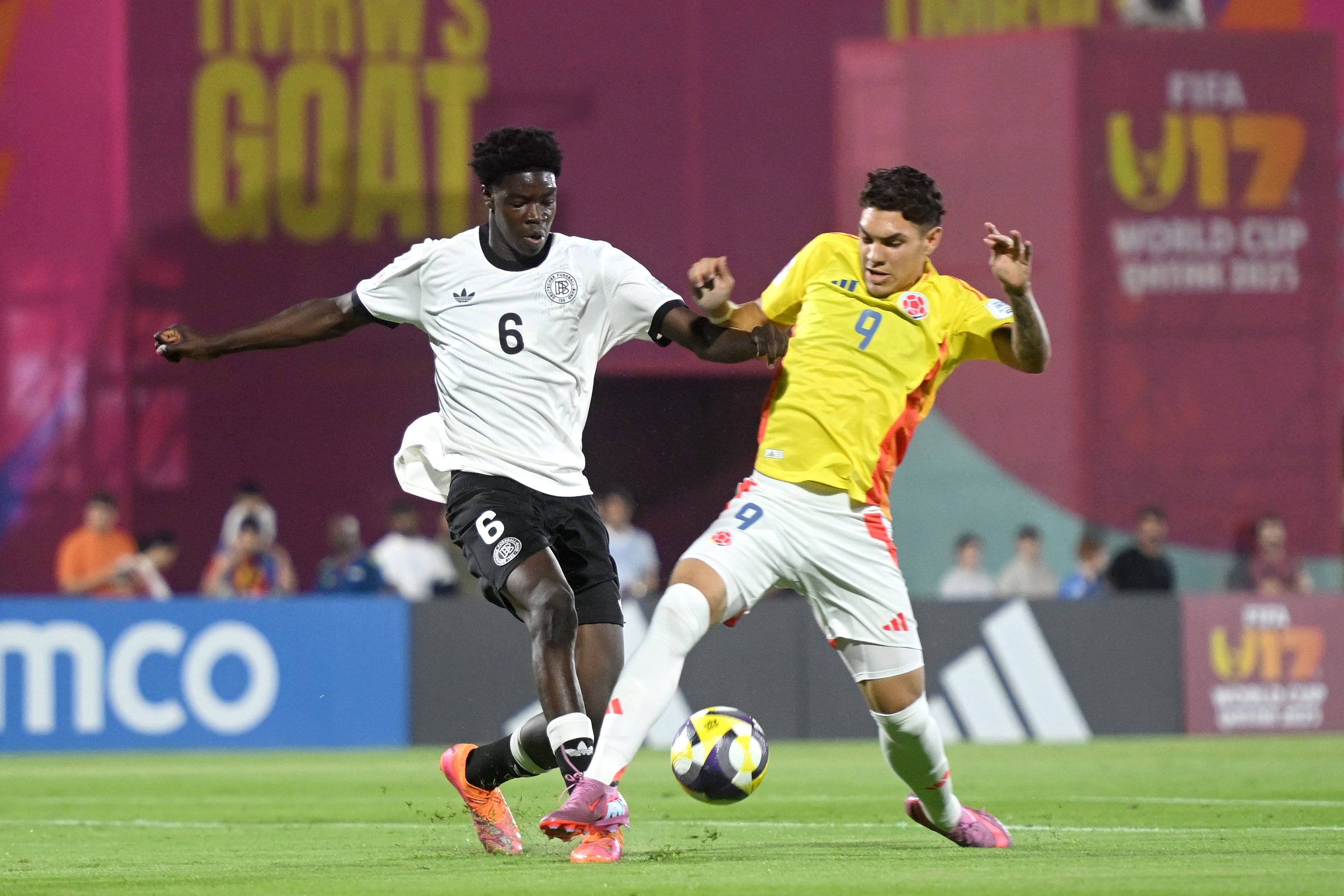 En 16avos de final, Colombia y Alemania se volverán a enfrentar en el Mundial Sub-17 del 2025