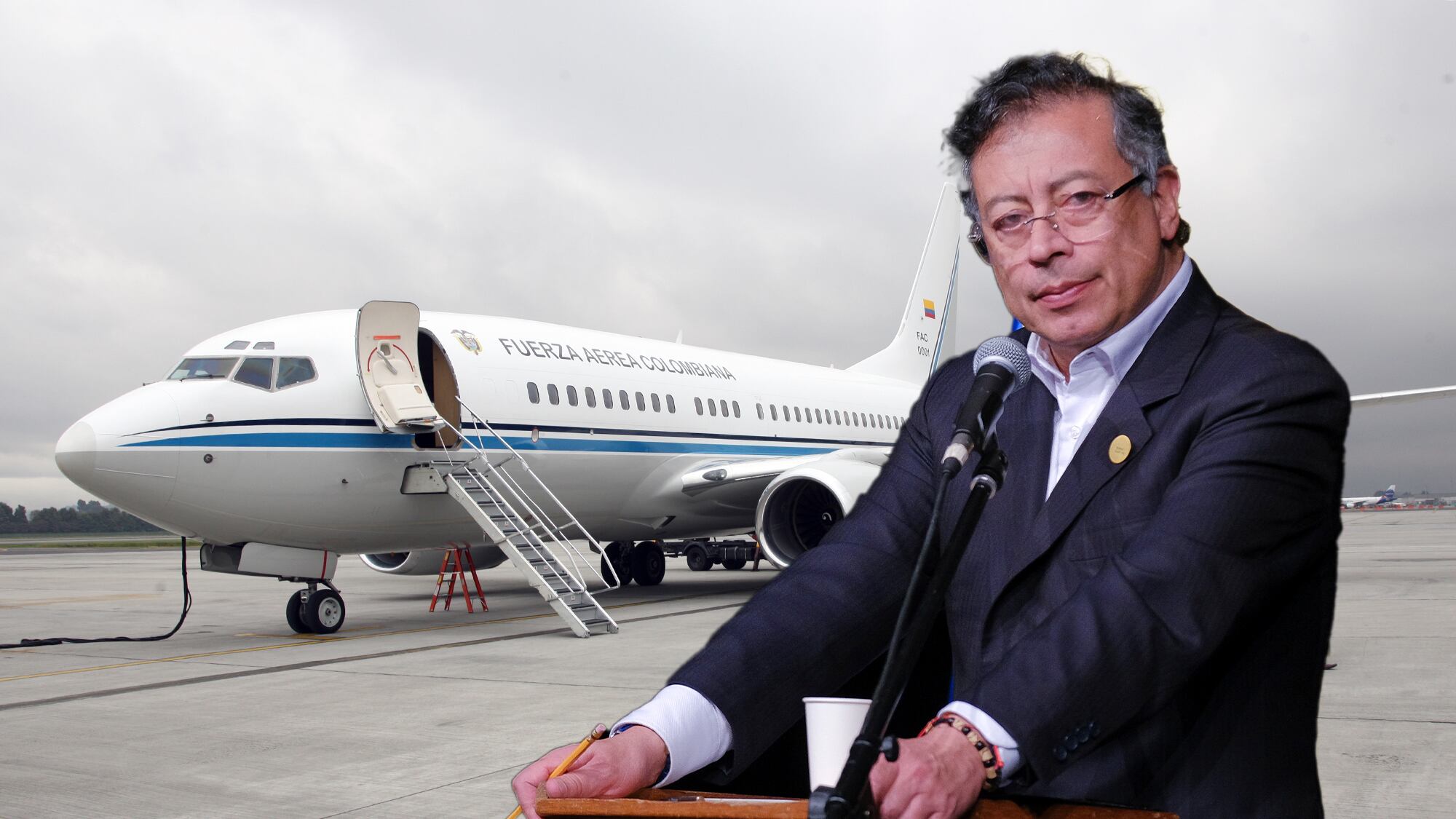 AVION PRESIDENCIAL
Gustavo Petro