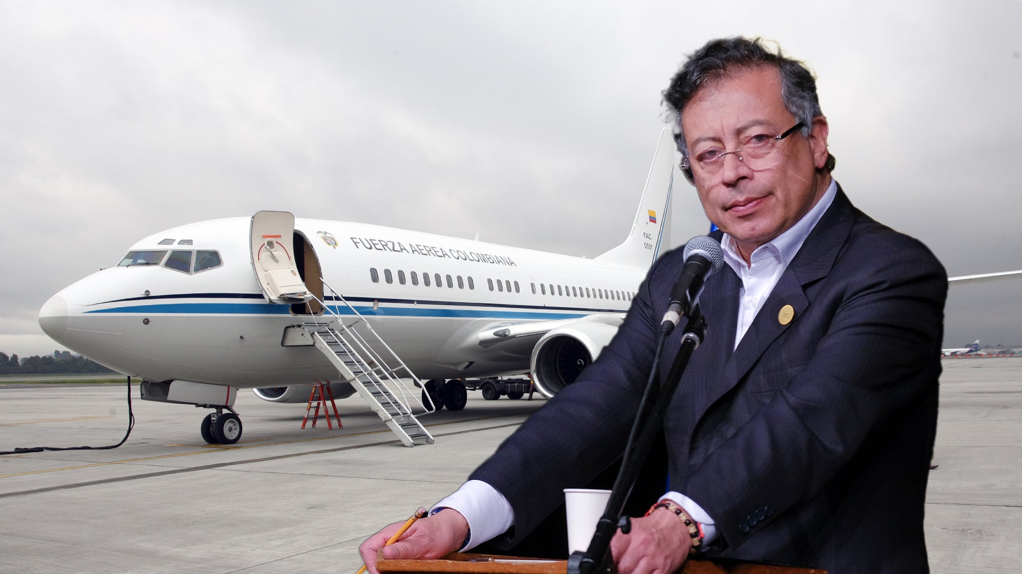 AVION PRESIDENCIAL
Gustavo Petro