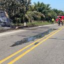 Accidente en Zona Bananera.