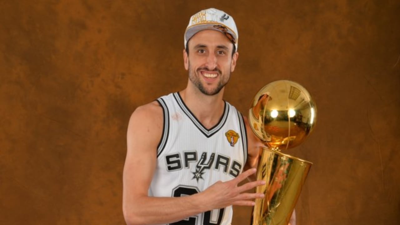 Manu Ginóbili. Foto: Twitter oficial Basketball HOF - @Hoophall