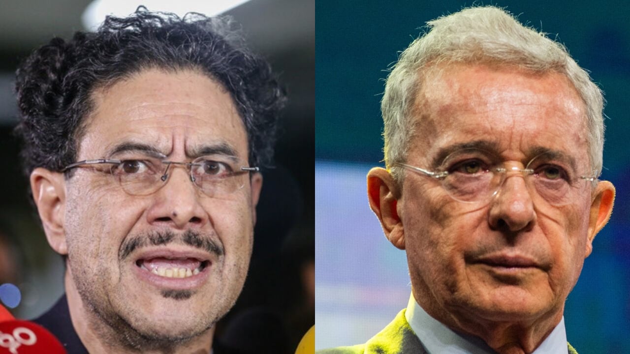 Iván Cepeda y Álvaro Uribe Vélez.