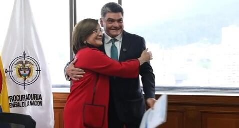 Transición de mando de Margarita Cabello a Gregorio Eljach.