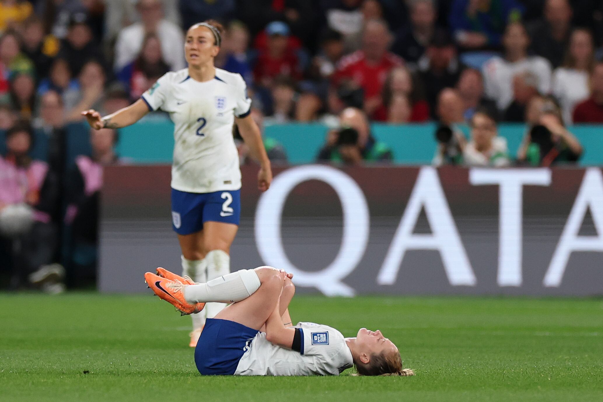 Lesión de Keira Walsh.