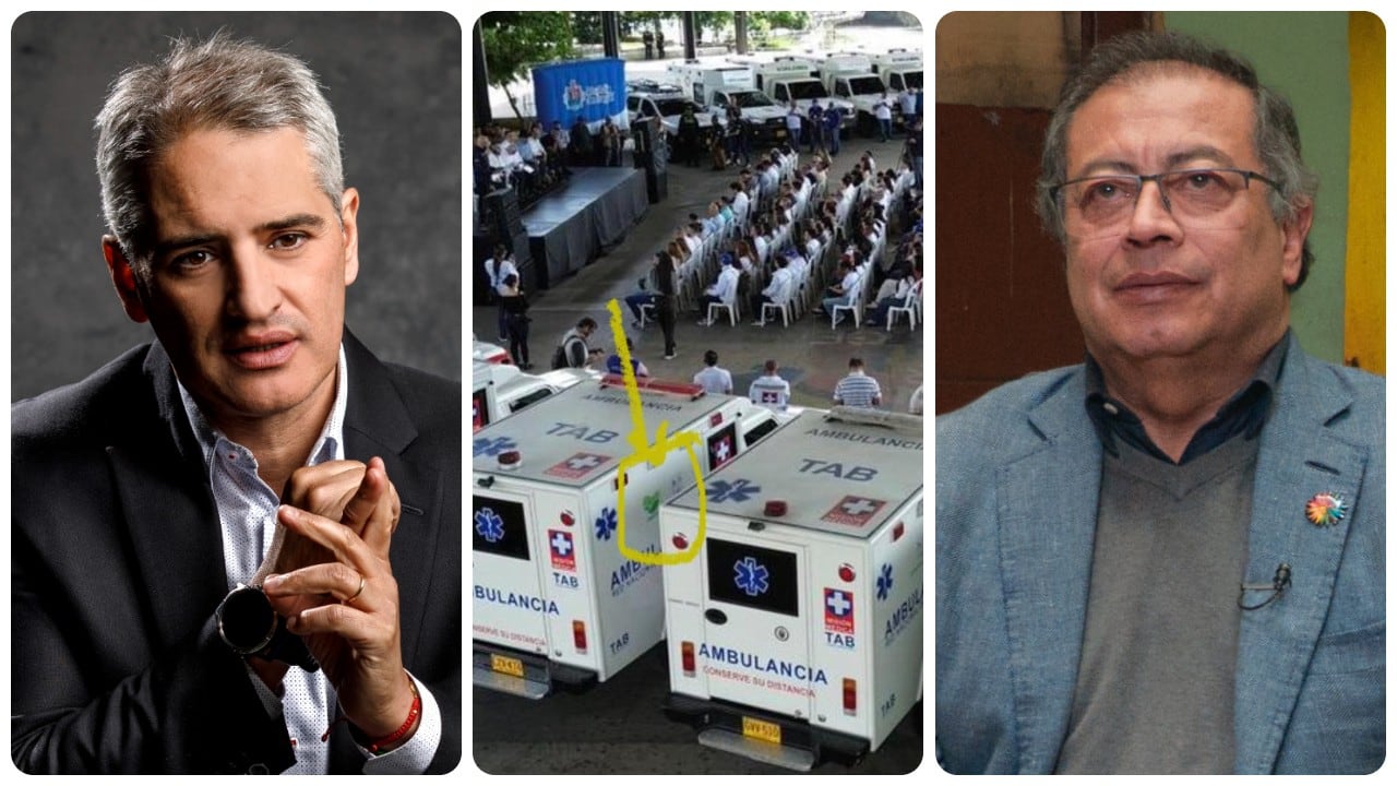 El gobernador Andrés Julián Rendón aseguró que el anunció del presidente Gustavo Petro sobre la entrega de ambulancias es un reencauche.