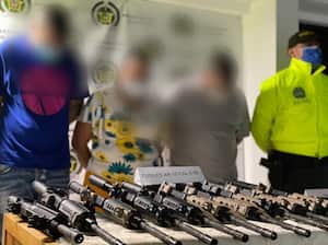 Decomisan arsenal en Cali