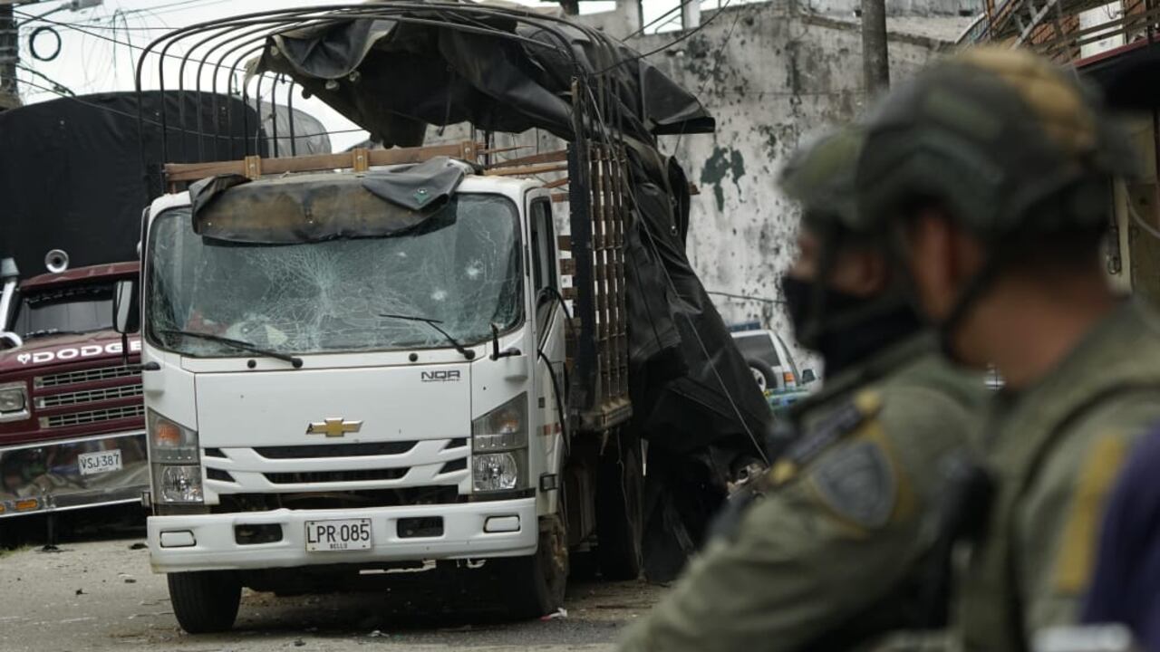 Ataque a estación de Policía de Morales, Cauca, por parte de disidencias de las Farc.