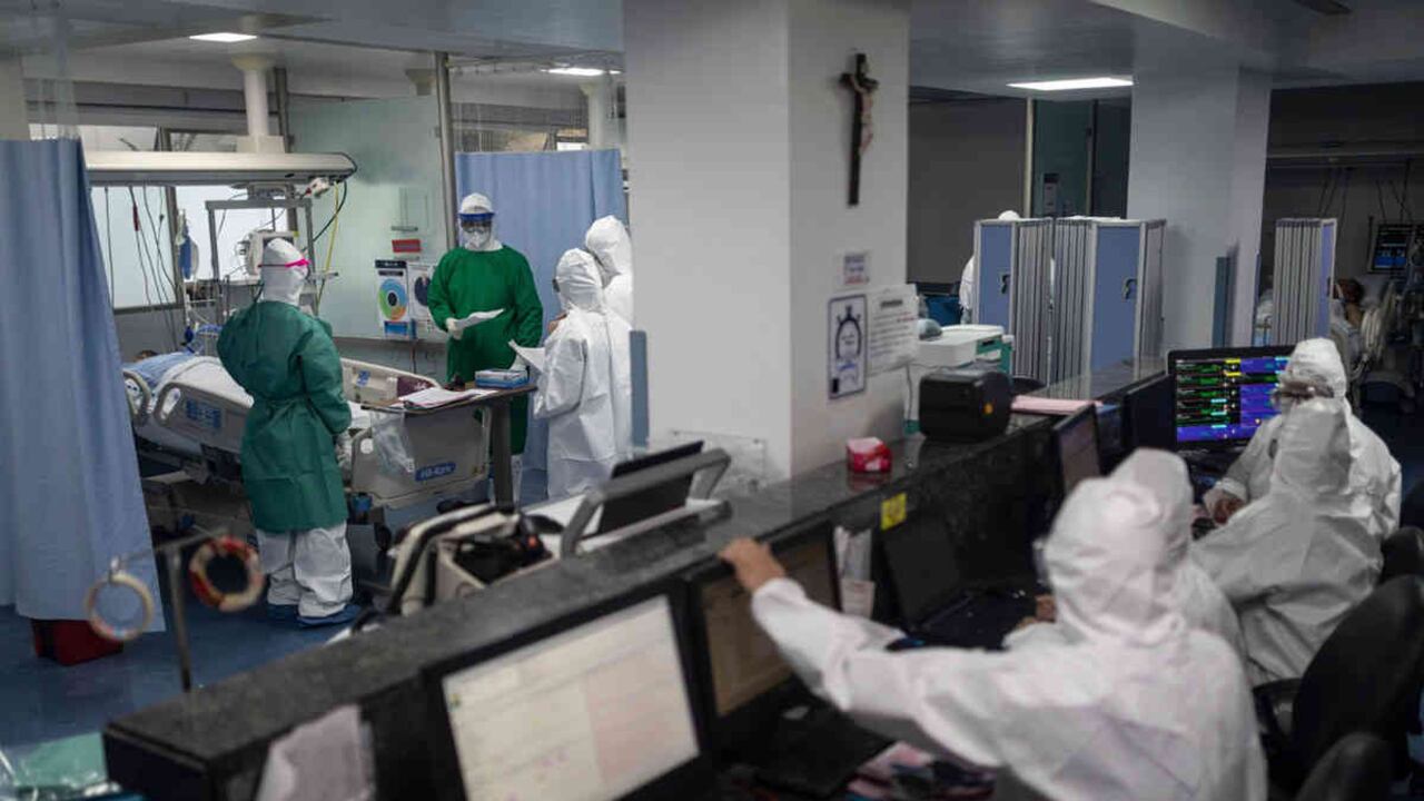 Coronavirus en Colombia. Foto: UCI CardioInfantil. Esteban Vega / Semana.