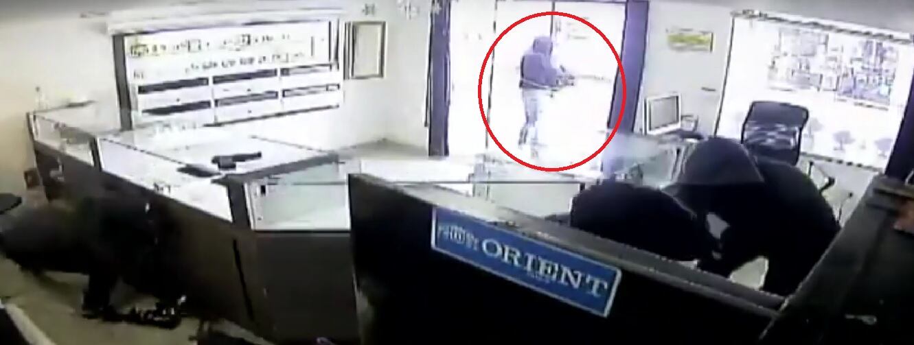 Así fue el robo a una joyería en Popayán; la Policía incautó material de guerra usado en el hurto.