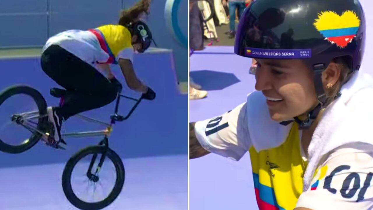 Queen Saray Villegas da sorpresa en el BMX Freestyle