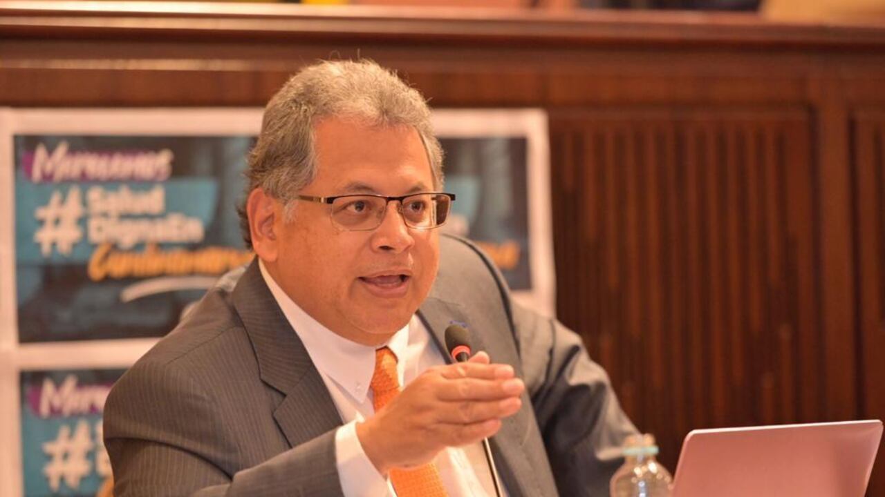 El Superintendente Nacional de Salud, Ulahí Beltrán.