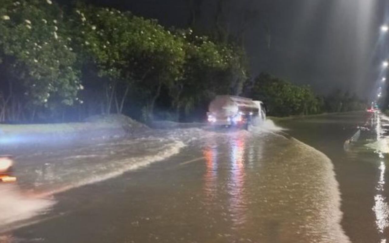 Autopista Norte inundaciones