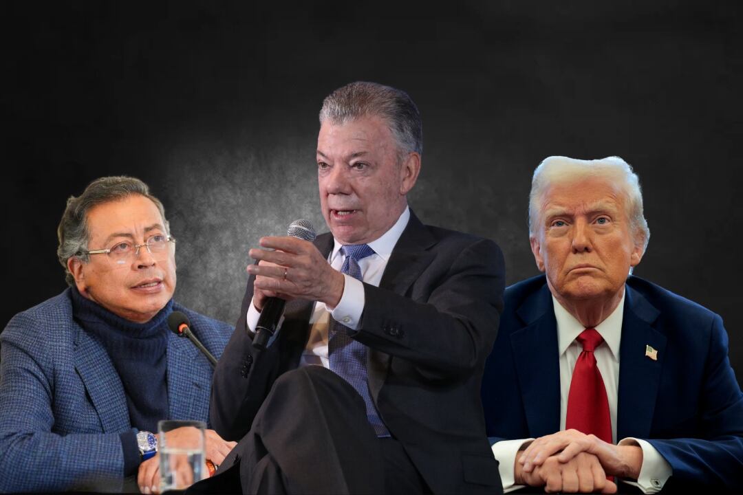 Juan Manuel Santos sobre Petro y Trump