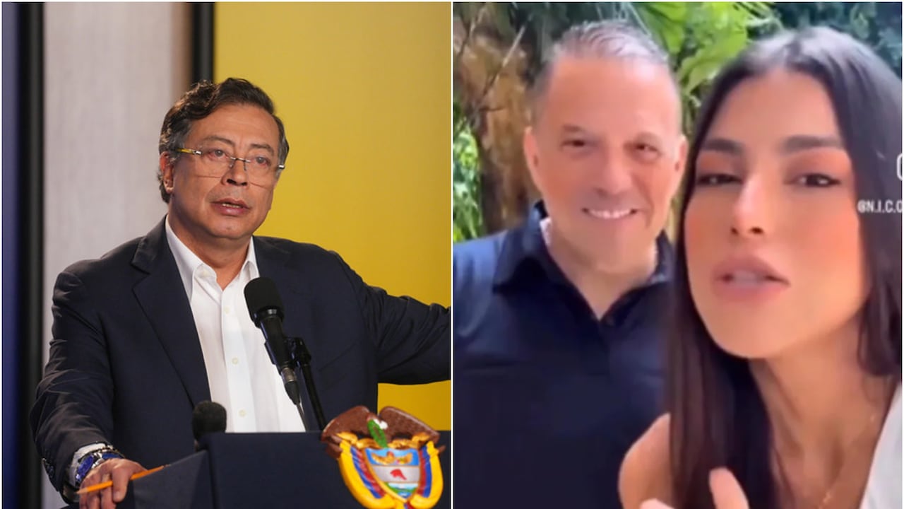 Gustavo Petro y la señorita Antioquia, Laura Gallego Solís.
