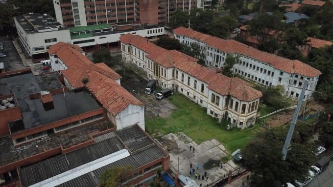 En la torre central del Complejo Hospitalario San Juan de Dios se busca construir la Nueva UPME Santa Clara.