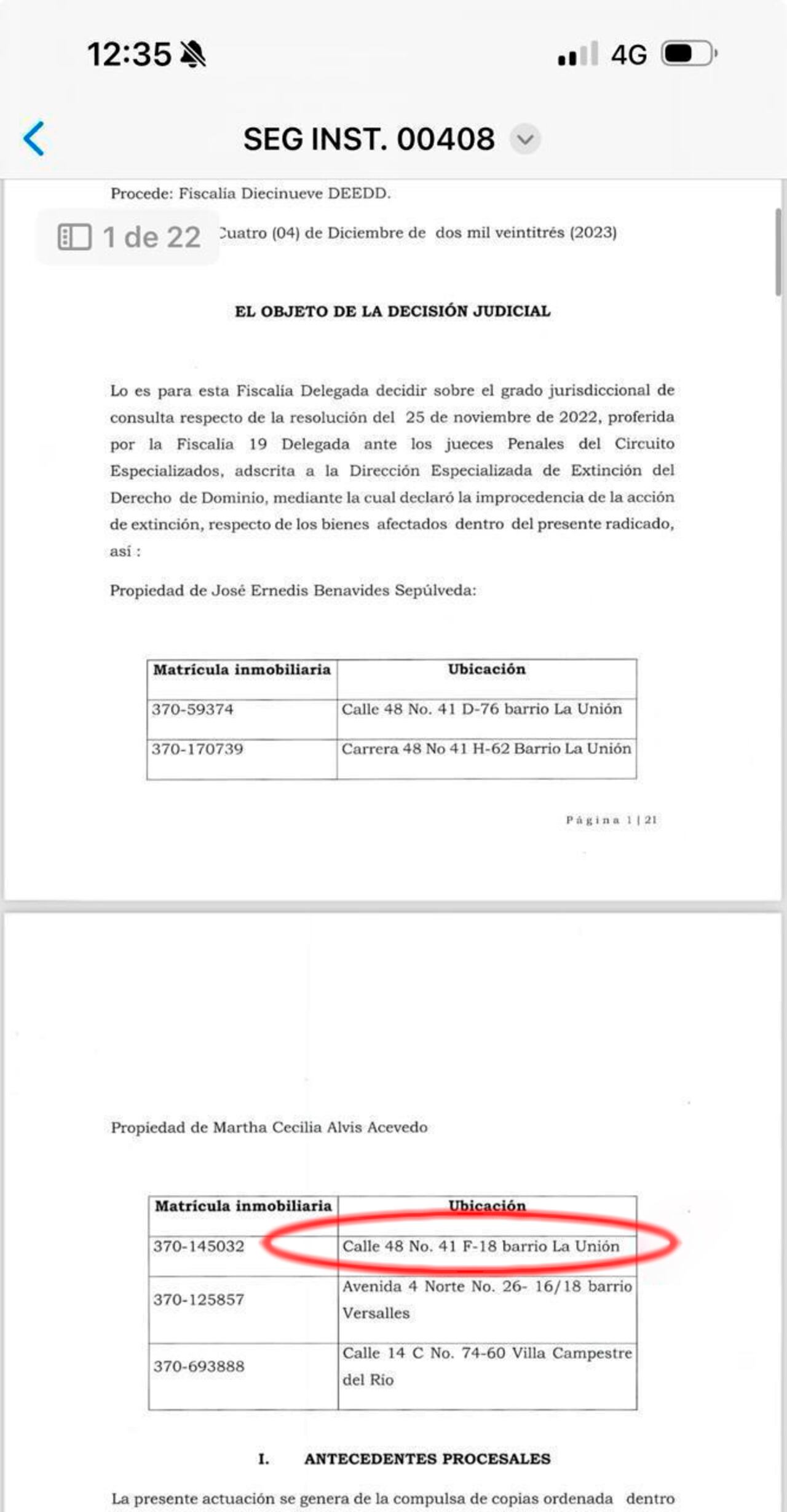 Documento Inmuebles