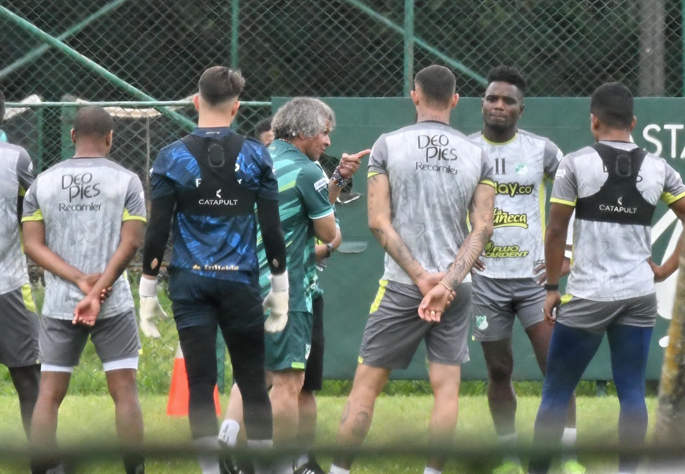 Presentación del nuevo DT del Deportivo Cali, Alberto Gamero