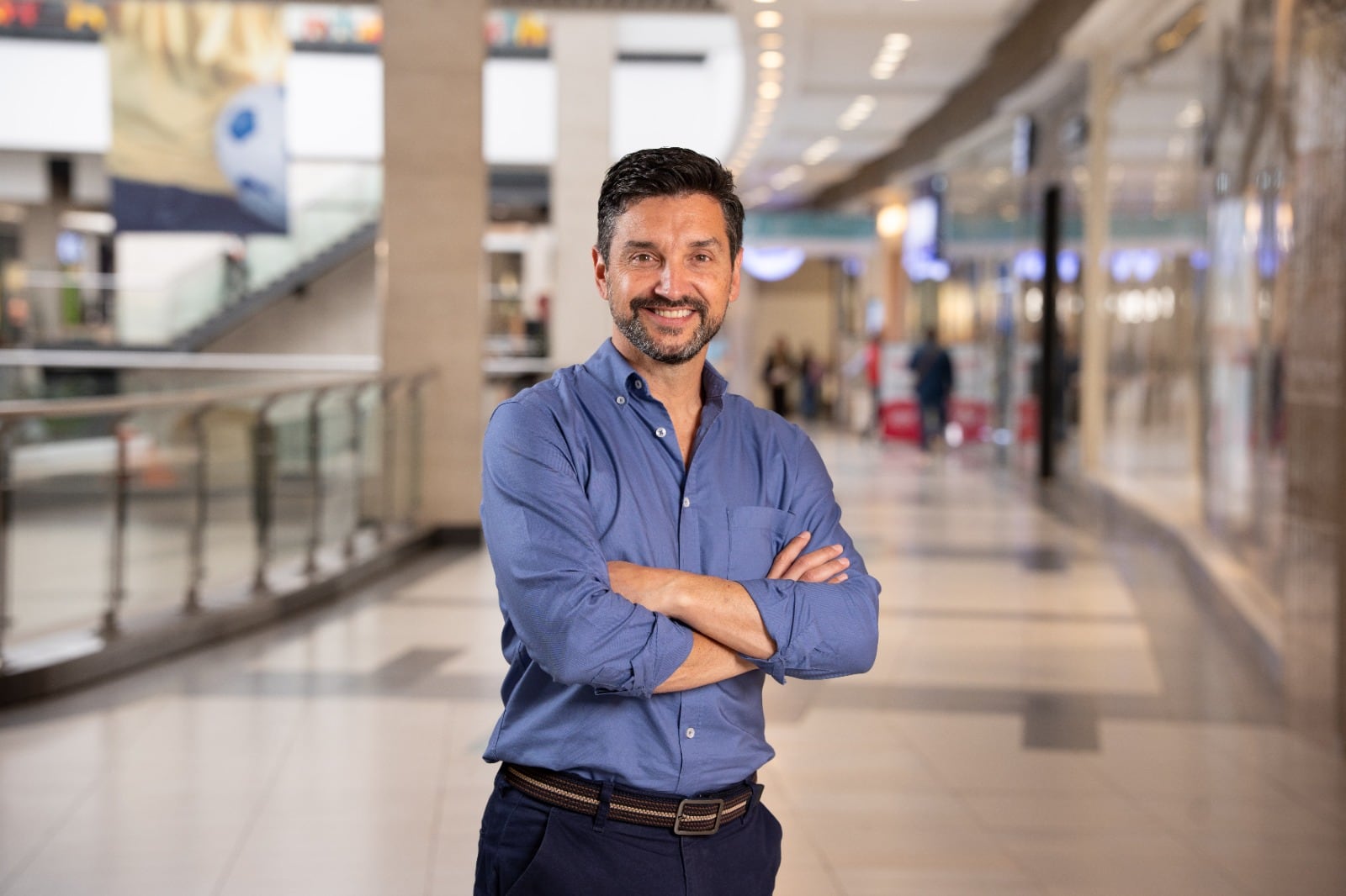 Rafael
Villamizar, gerente División Colombia Mallplaza.