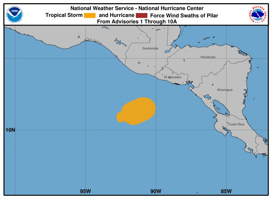 La Fuerza Naval nicaragüense recomendó a las embarcaciones que faenan en el mar "trasladarse a puerto seguro" para evitar daños.