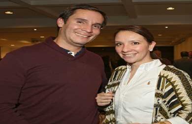 Manuel Riaño y Adriana González.