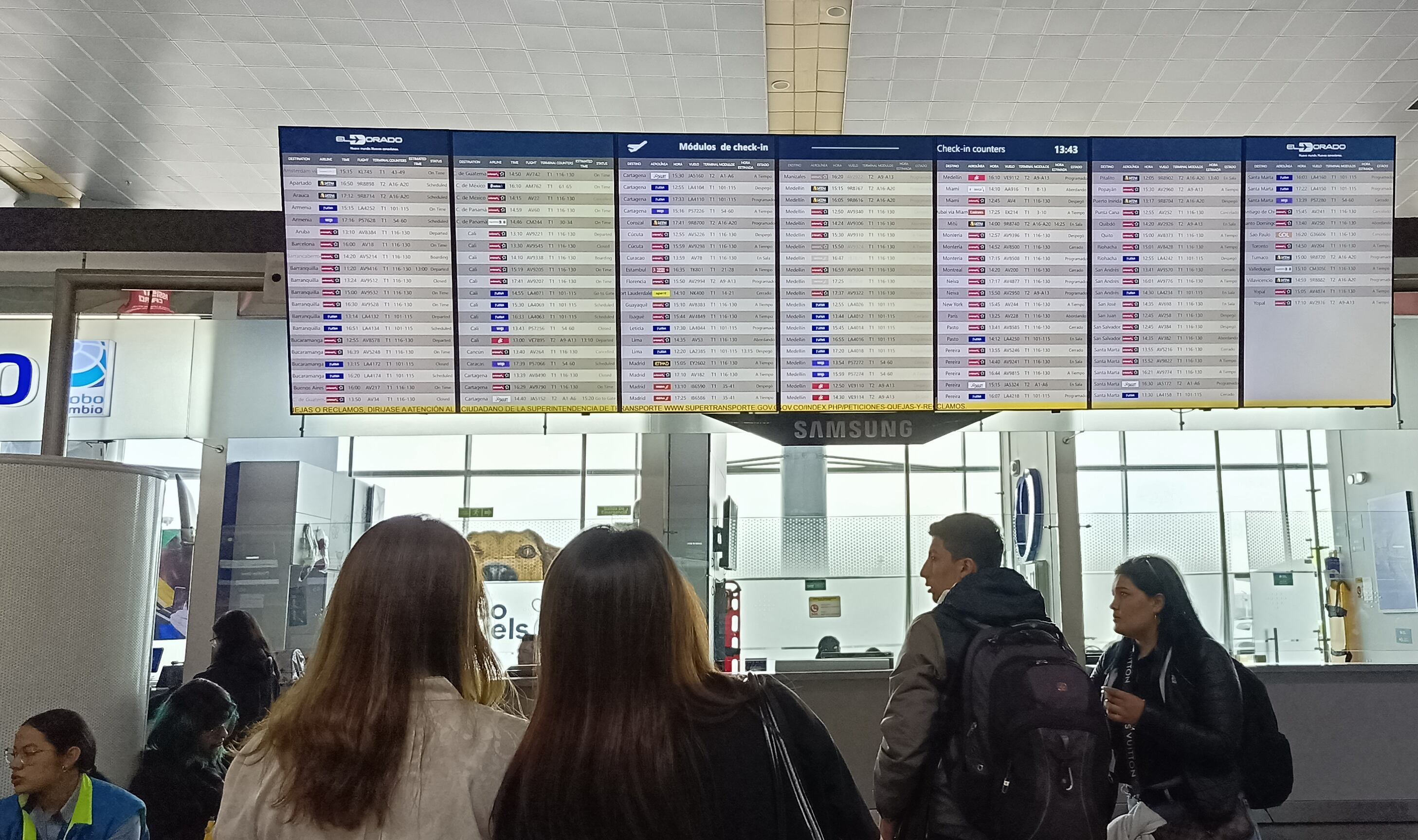 Varias aerolíneas  suspendieron venta de tiquetes en Colombia por crisis de combustible en aeropuertos
Aeropuerto Internacional El Dorado 
Bogotá agosto 26 del 2024
FOTO: GUILLERMO TORRES REINA-SEMANA