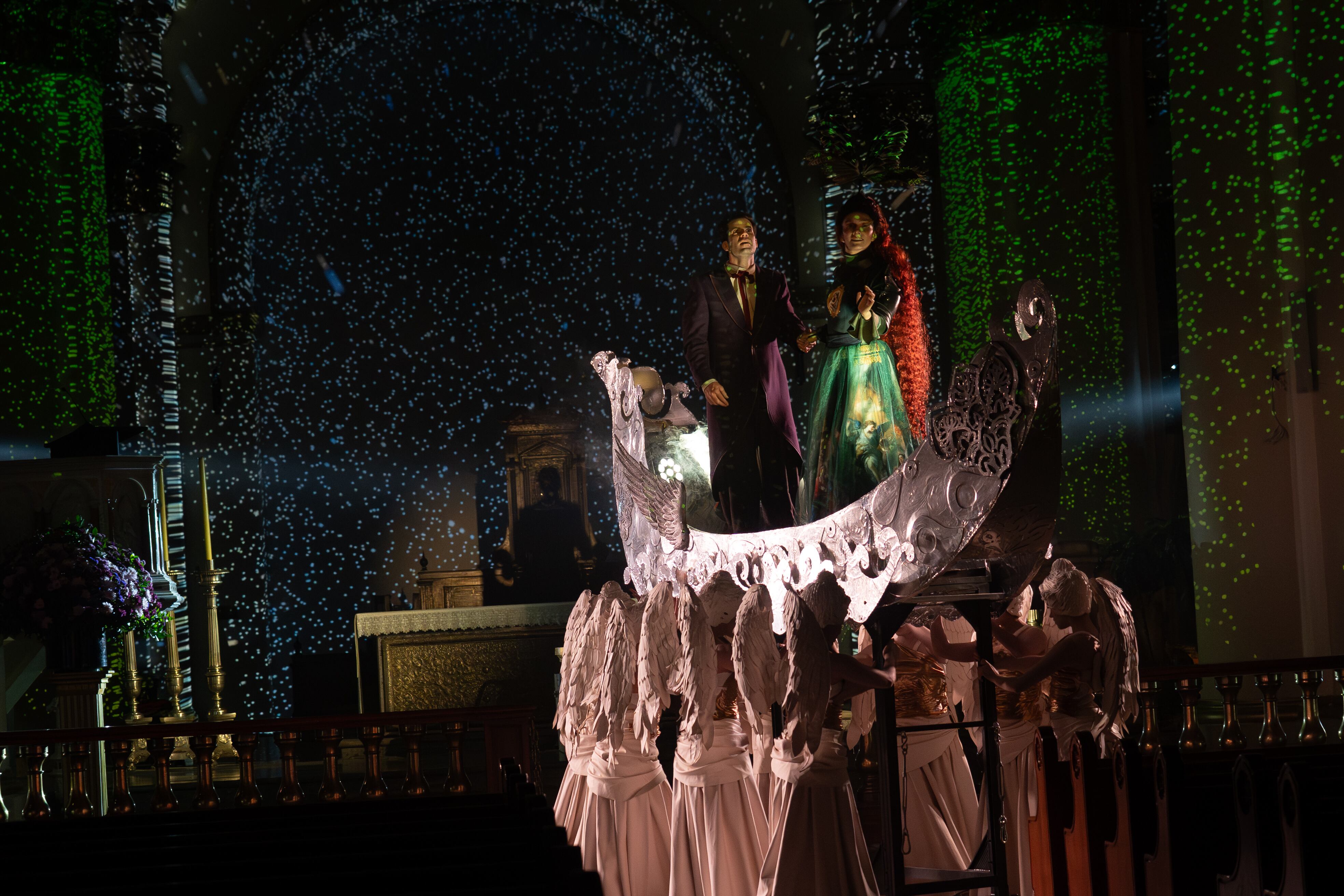 Es la primera vez que la Catedral Primada de Bogotá es intervenida artísticamente.