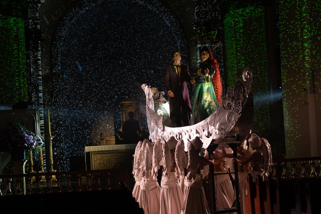 Es la primera vez que la Catedral Primada de Bogotá es intervenida artísticamente.