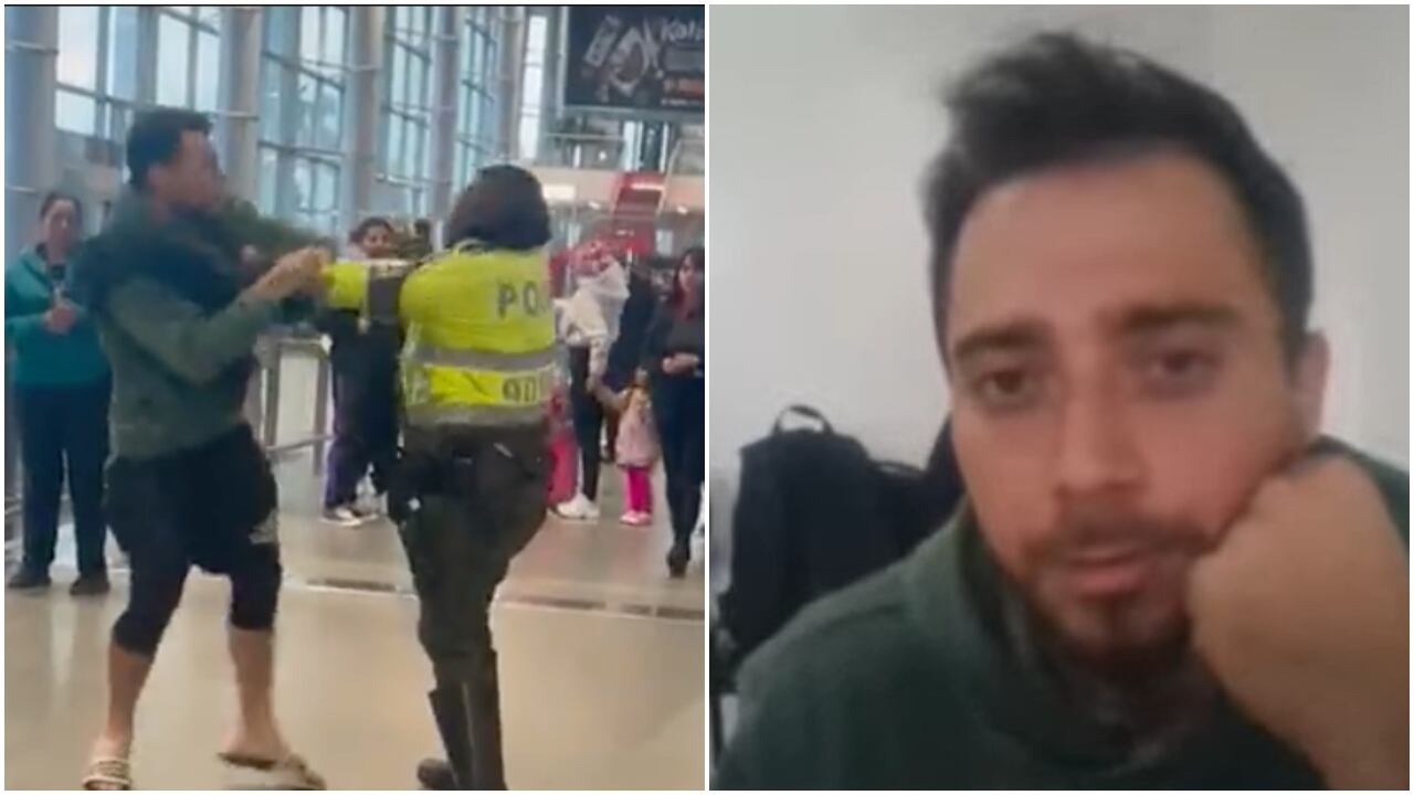 Vince-Tong Sozio es el canadiense que golpeó al policía en el aeropuerto El Dorado, pero ¿quién es?