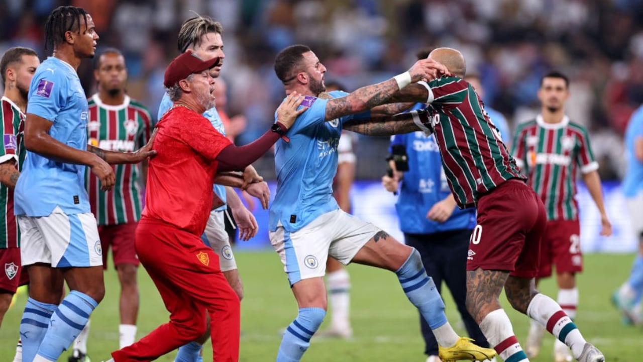 Pelea en la final quedó en video.