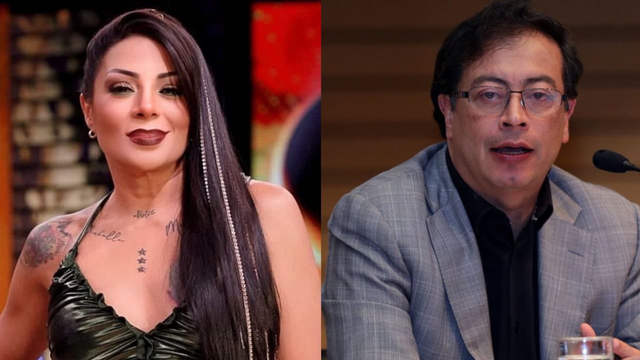 Marbelle critica a Gustavo Petro tras ignorar el tema del paro camionero en la alocución presidencial el 4 de septiembre.