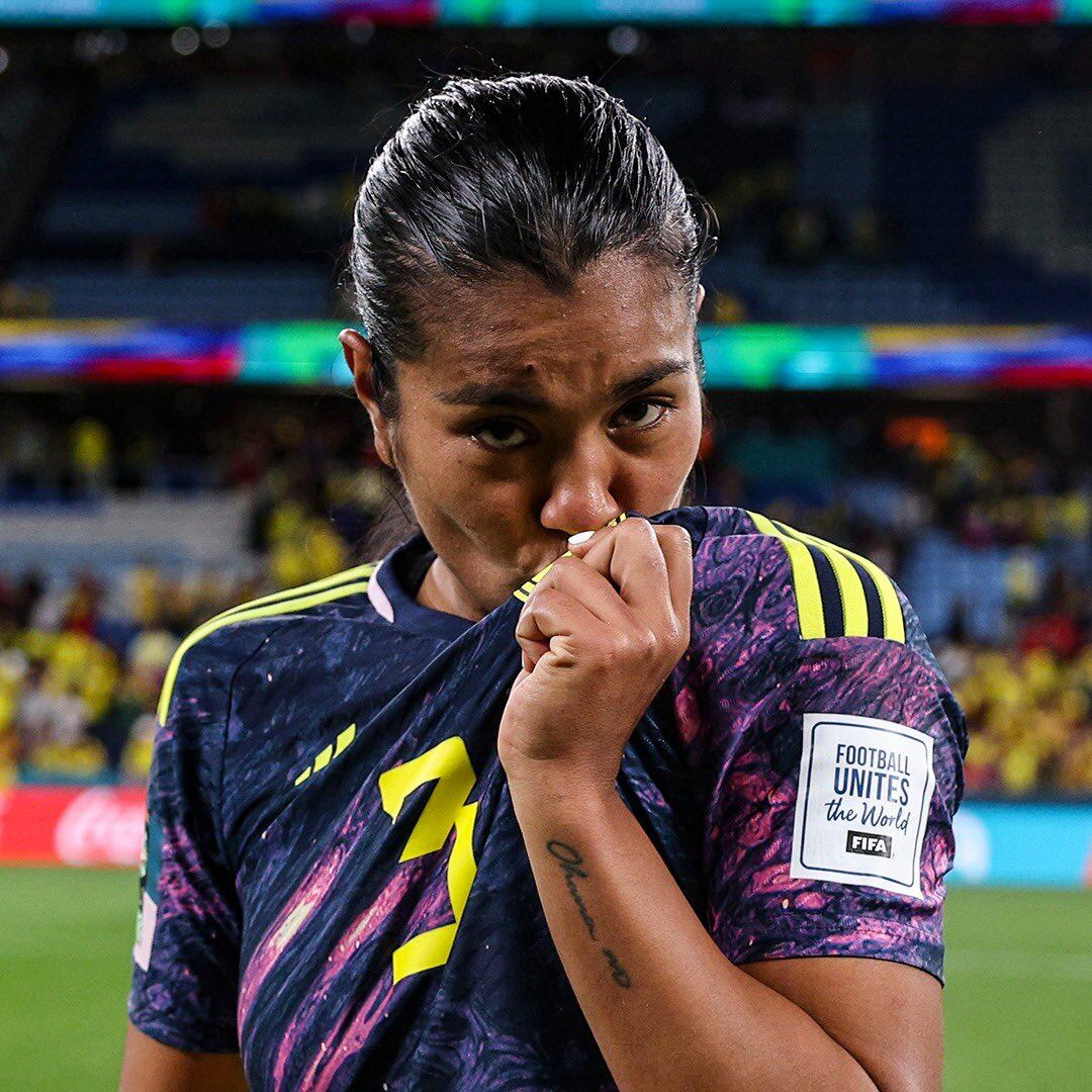 Daniela Arias en el Mundial Femenino.