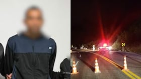 Este es el sujeto señalado del crimen y el momento en el que lo detuvieron en plena vía de Cundinamarca.