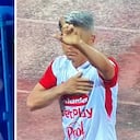 Daniel Torres resultó agredido en el juego de Independiente Medellín contra Santa Fe.