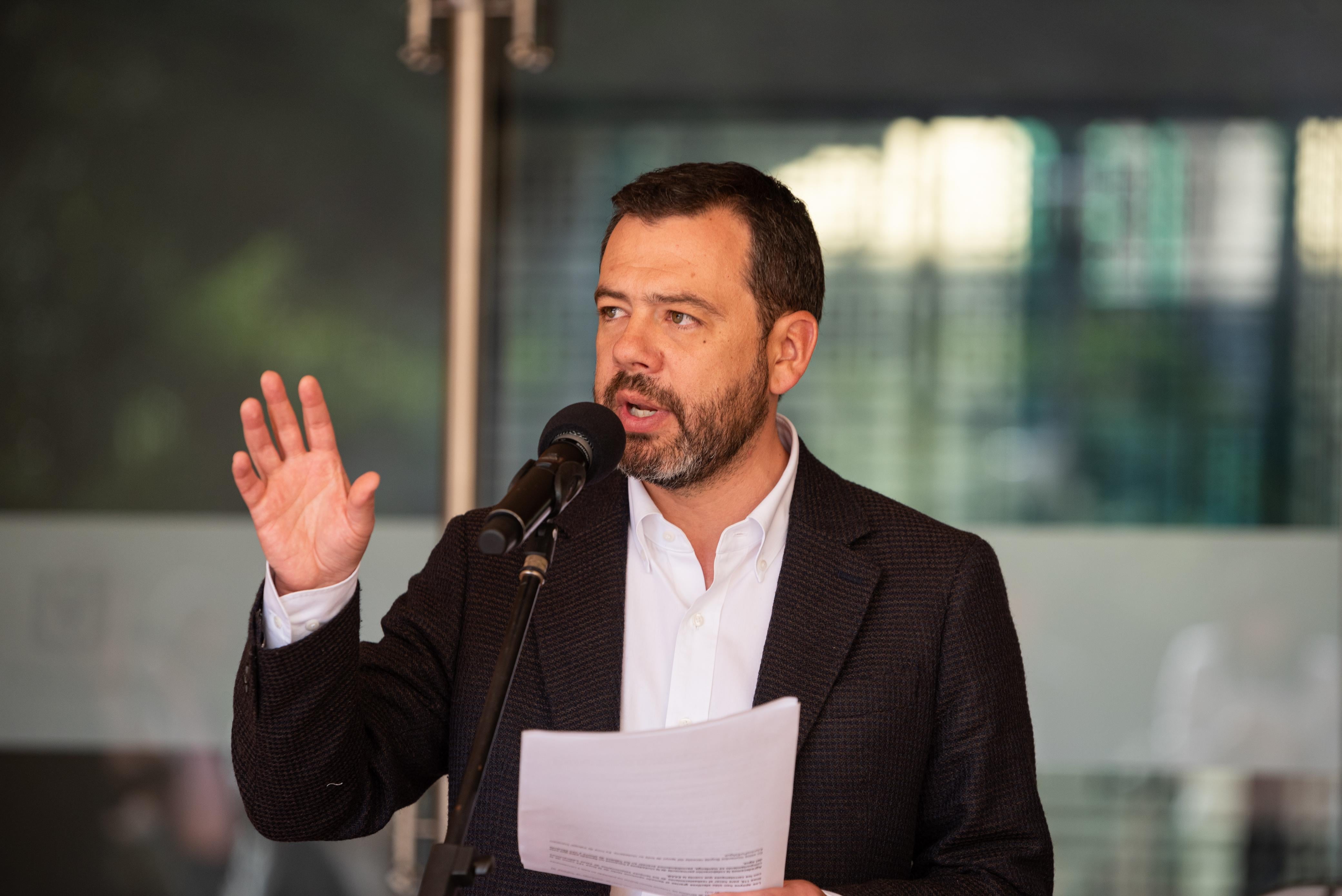 Alcalde de Bogotá, Carlos Fernando Galán.