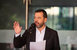 Alcalde de Bogotá, Carlos Fernando Galán.