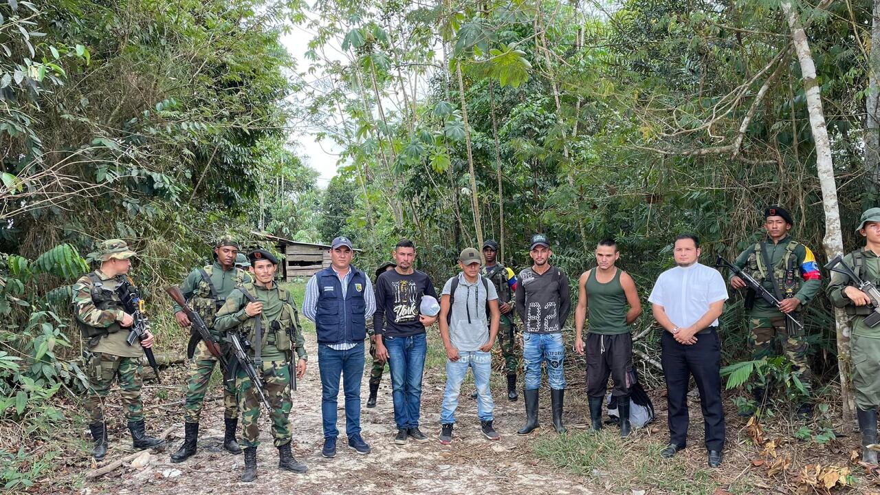 Duraron 20 días secuestrados.