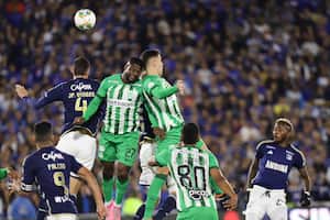 Bogotá. Julio 24 de 2024. Millonarios enfrenta a Atlético Nacional, por la fecha 03 de la Liga BetPlay II 2024, en el estadio Nemesio Camacho El Campín. (Colprensa - Lina Gasca)