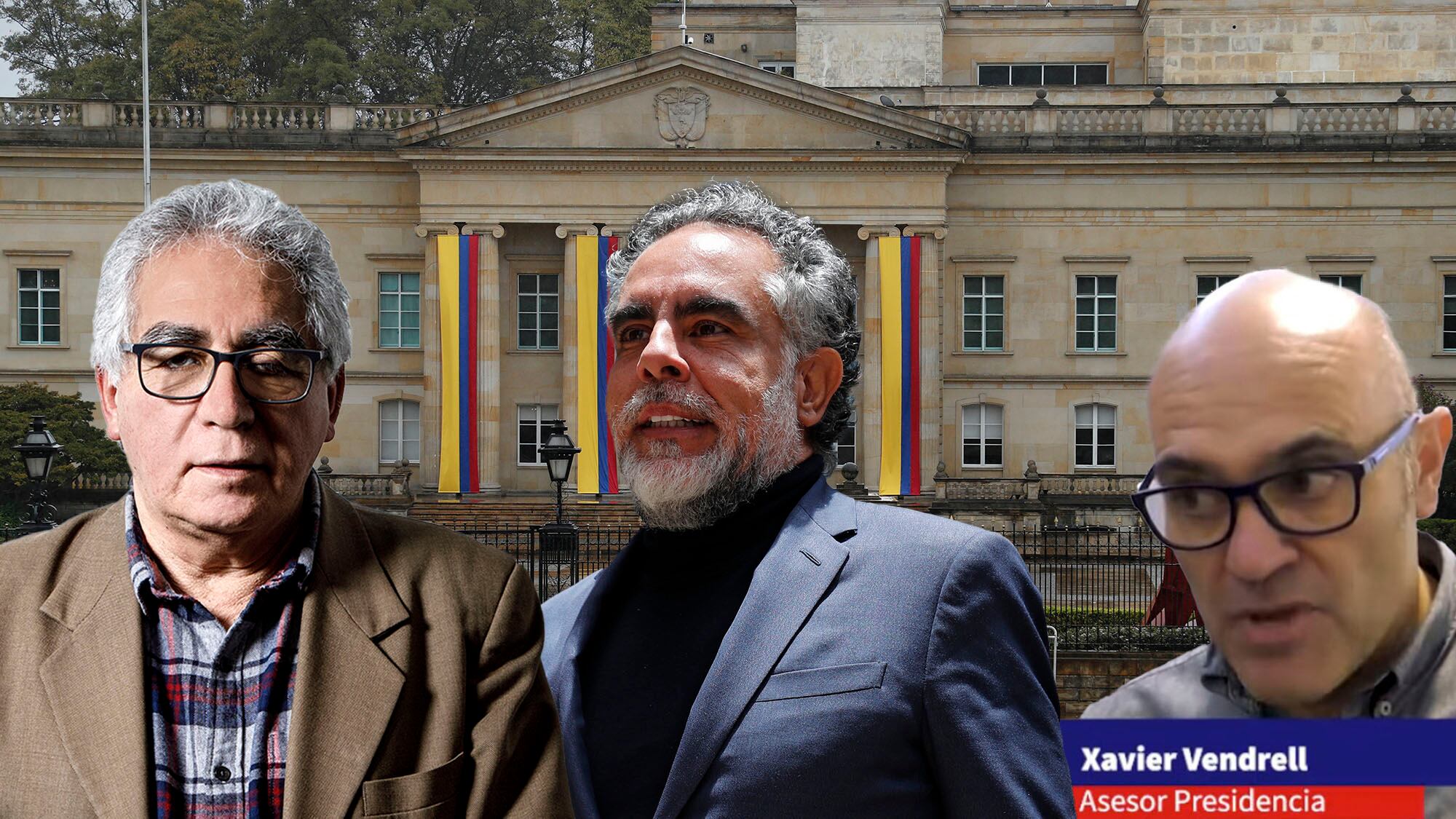 Armando Benedetti Augusto Rodríguez Xavier Vendrell