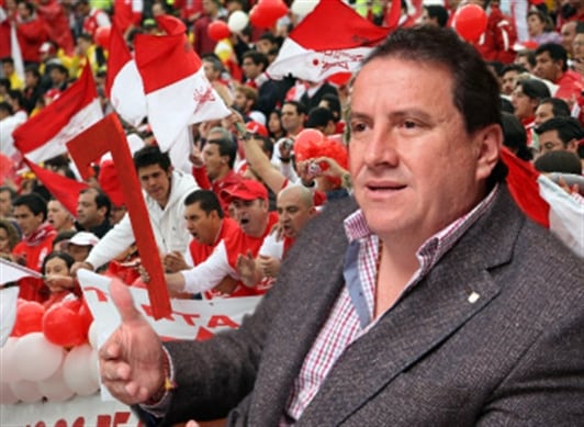 César Pastrana, ex presidente del Independiente Santa Fe.